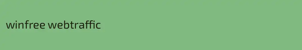 winfree webtraffic